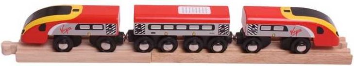 Bigjigs Rail Virgin Pendolino - obrázek 4