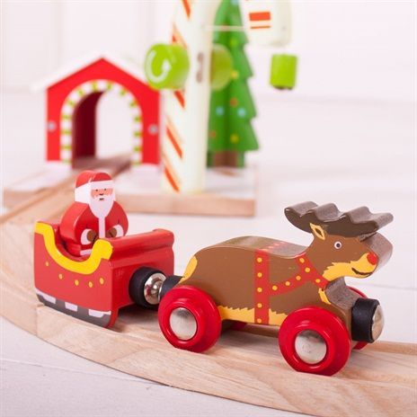 Santovo spřežení + kolej Bigjigs Rail - obrázek 2