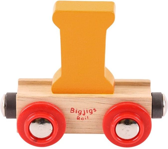 Bigjigs Rail vagónek dřevěné vláčkodráhy - Písmeno I - obrázek 1