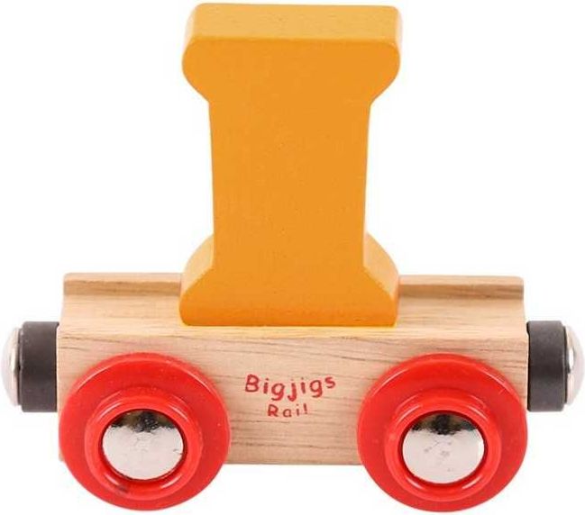Bigjigs Rail vagónek dřevěné vláčkodráhy - Písmeno I - obrázek 4