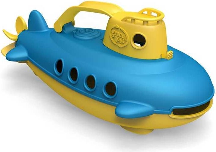Green Toys Ponorka žlutá rukojeť - obrázek 3