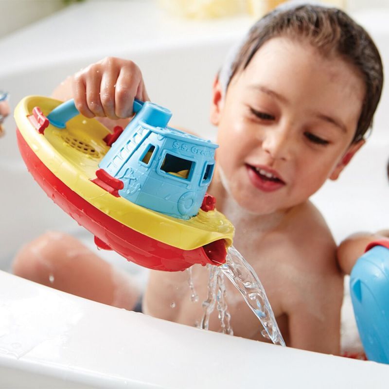 Green Toys Loďka červená - obrázek 2