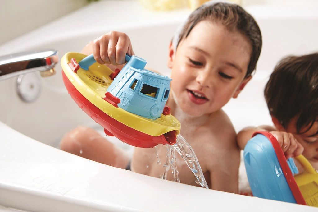 Green Toys Loďka červená - obrázek 8
