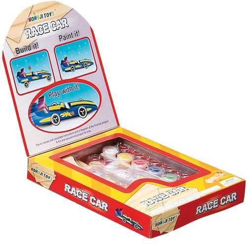 HJ Toys Dřevěná stavebnice formule - obrázek 2