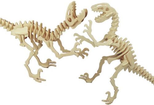 Woodcraft construction kit Woodcraft Dřevěné 3D puzzle Deinonychus - obrázek 1