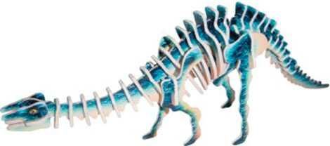 Woodcraft construction kit Woodcraft Dřevěné 3D puzzle Apatosaurus - obrázek 3