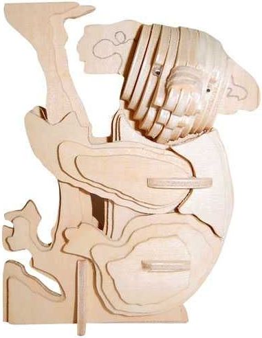 Woodcraft construction kit Woodcraft Dřevěné 3D puzzle koala - obrázek 3