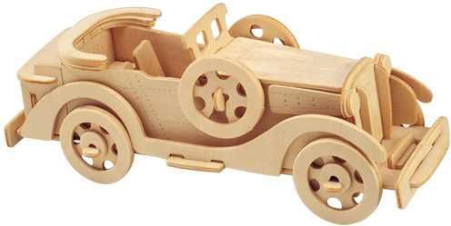 Woodcraft construction kit Woodcraft Dřevěné 3D puzzle Packard Twelve Car - obrázek 3