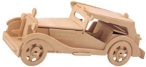 Woodcraft construction kit Woodcraft Dřevěné 3D puzzle MG TC - obrázek 3