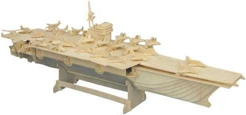 Woodcraft construction kit Woodcraft Dřevěné 3D puzzle letadlová loď - obrázek 3