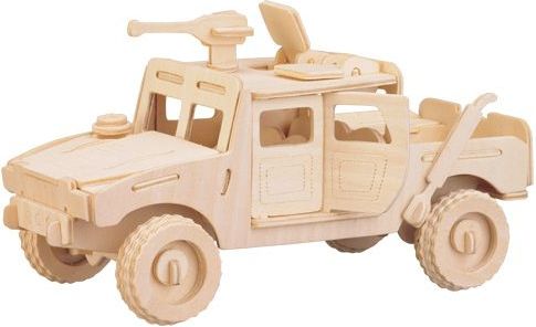 Woodcraft construction kit Woodcraft Dřevěné 3D puzzle bojové vozidlo - obrázek 1