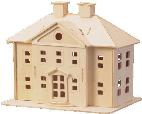 Woodcraft construction kit Woodcraft Dřevěné 3D puzzle palác - obrázek 1