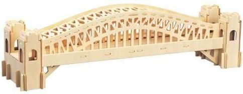 Woodcraft construction kit Woodcraft Dřevěné 3D puzzle most Sydney - obrázek 3