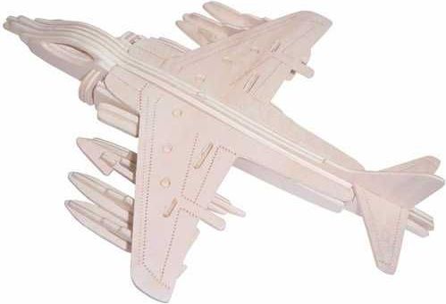 Woodcraft construction kit Woodcraft Dřevěné 3D puzzle letadlo - obrázek 3
