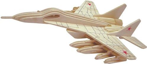 Woodcraft construction kit Woodcraft Dřevěné 3D puzzle stíhačka - obrázek 1
