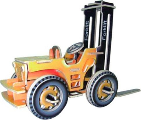 Woodcraft construction kit Woodcraft Dřevěné 3D puzzle vysokozdvižný vozík - obrázek 1