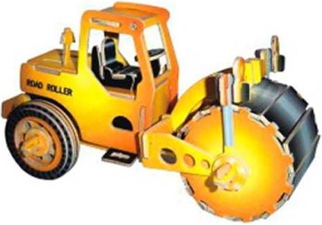 Woodcraft construction kit Woodcraft Dřevěné 3D puzzle válec - obrázek 2