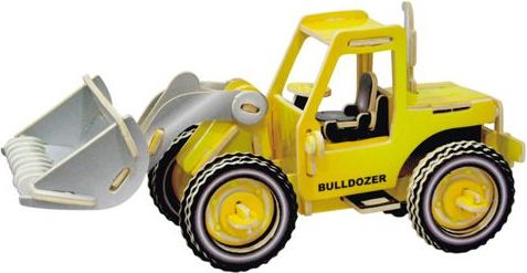 Woodcraft construction kit Woodcraft Dřevěné 3D puzzle nakladač - obrázek 1