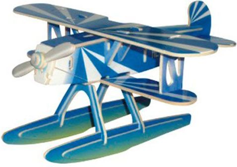 Woodcraft construction kit Woodcraft Dřevěné 3D puzzle Heinkel - obrázek 1