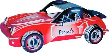 Woodcraft construction kit Woodcraft Dřevěné 3D puzzle Porsche - obrázek 1