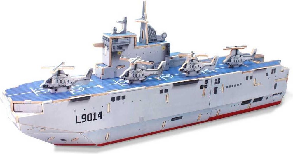 RoboTime Dřevěná vrtulníková útočná loď Mistral - obrázek 2
