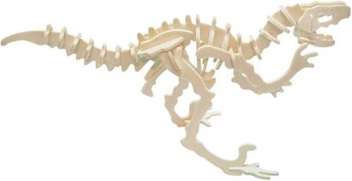 Woodcraft construction kit Woodcraft Dřevěné 3D puzzle Velociraptor - obrázek 1