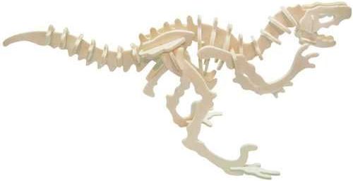 Woodcraft construction kit Woodcraft Dřevěné 3D puzzle Velociraptor - obrázek 2