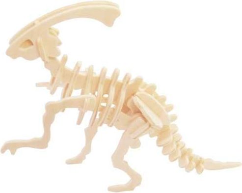 Woodcraft construction kit Woodcraft Dřevěné 3D puzzle Parasaurolophus - obrázek 3