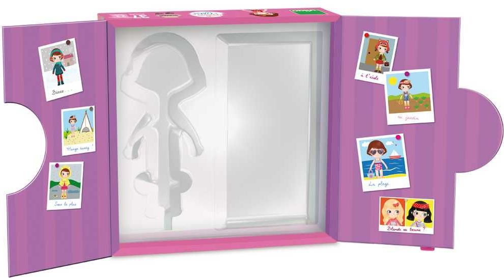 Puzzle oblékání magnetické - Dívka Chloe (Vilac) - obrázek 9