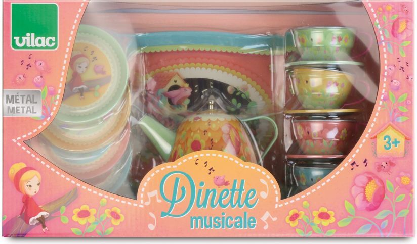 Vilac Čajová sada Musical - obrázek 4