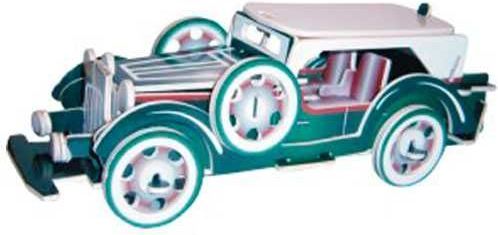 Woodcraft construction kit Woodcraft Dřevěné 3D puzzle Ford model V8 - obrázek 3