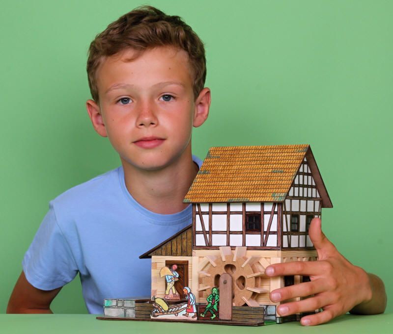 Walachia Hrázděný vodní mlýn - obrázek 5