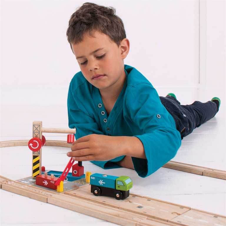 Bigjigs Rail Kontejnerové překladiště - obrázek 8