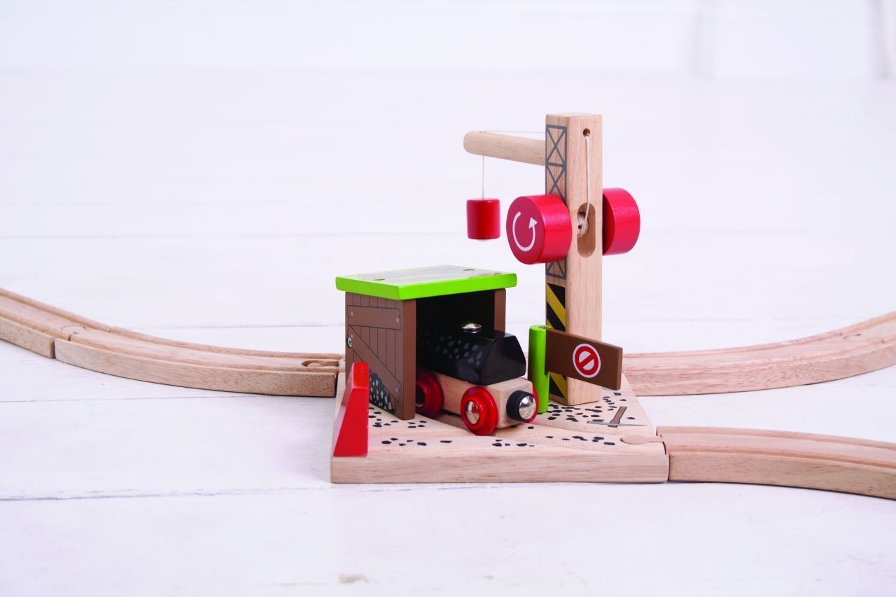Bigjigs Rail Uhelný důl s jeřábem - obrázek 11