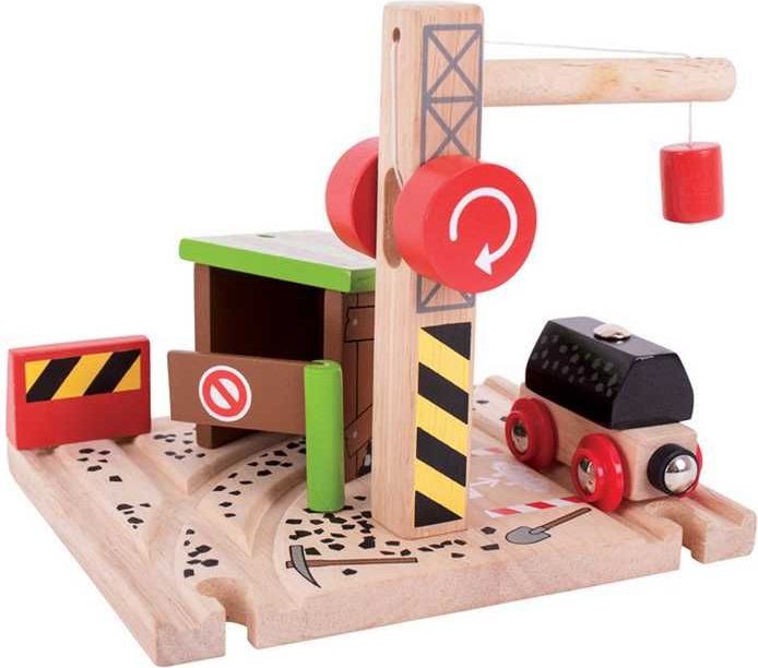 Bigjigs Rail Uhelný důl s jeřábem - obrázek 13