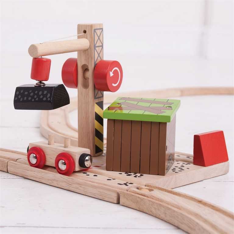 Bigjigs Rail Uhelný důl s jeřábem - obrázek 14