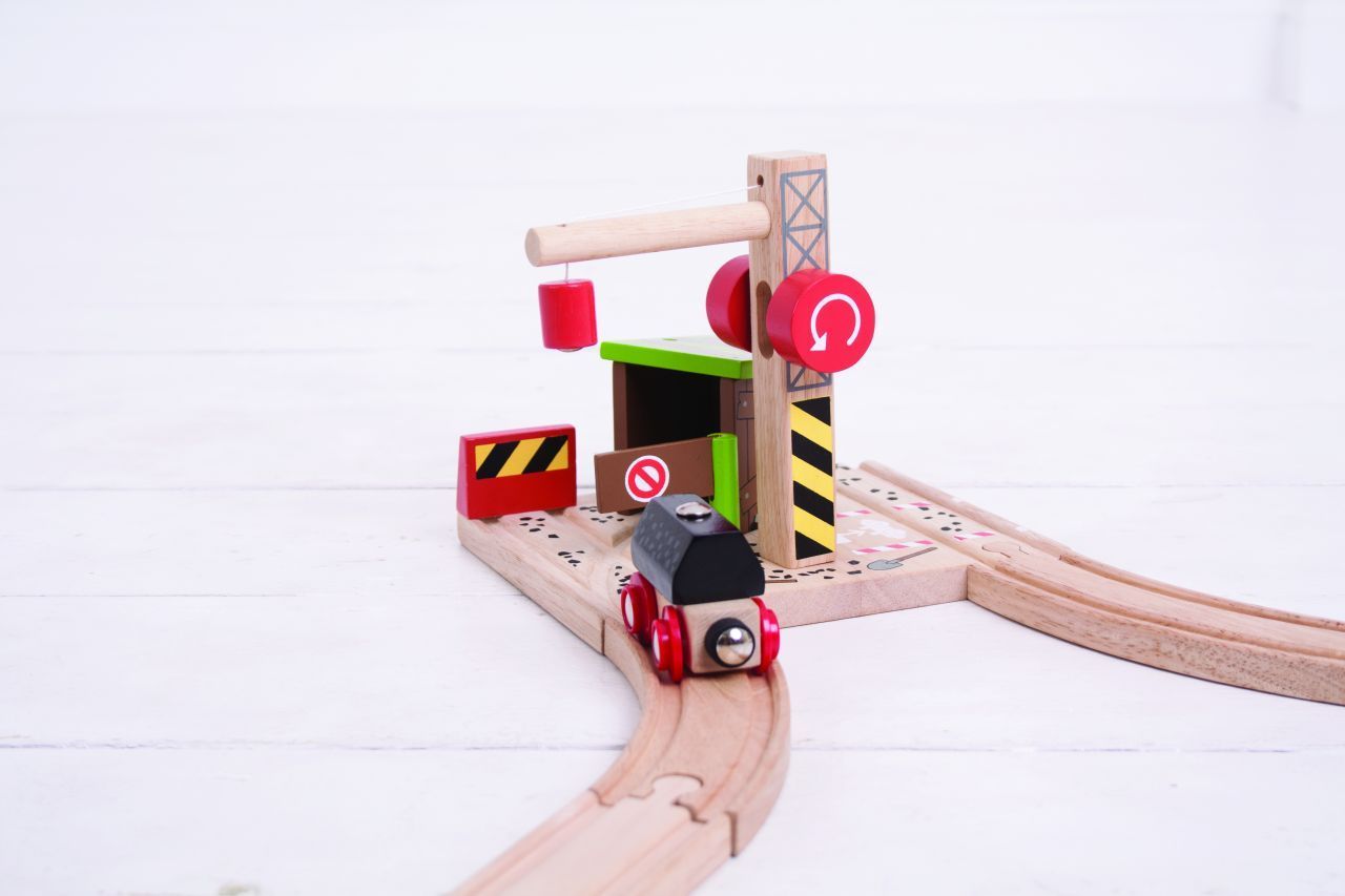 Bigjigs Rail Uhelný důl s jeřábem - obrázek 17