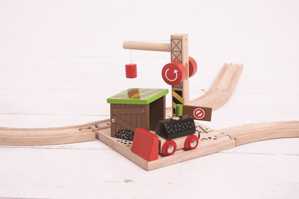 Bigjigs Rail Uhelný důl s jeřábem - obrázek 22