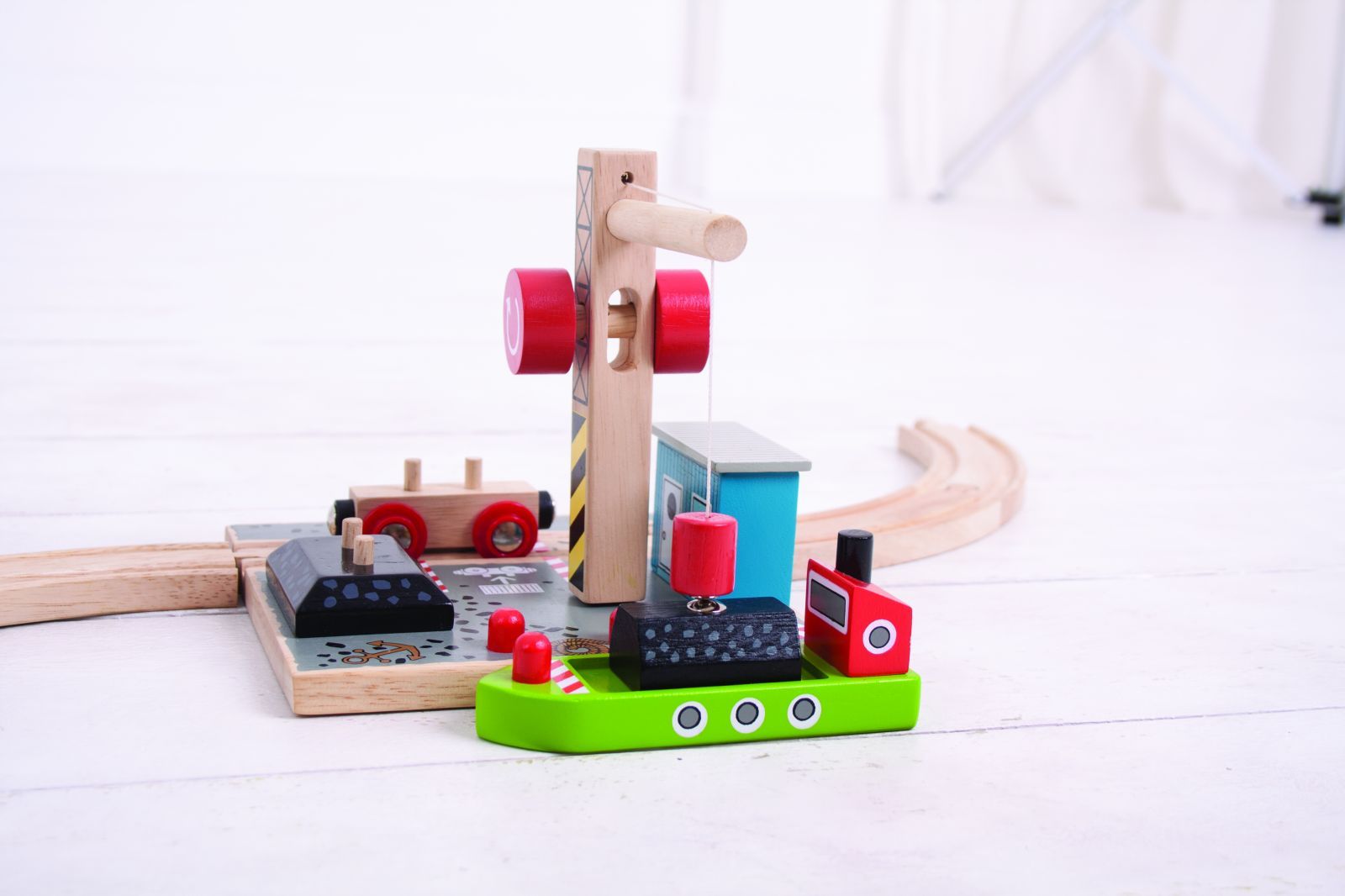 Bigjigs Rail Uhelný dok s jeřábem - obrázek 11