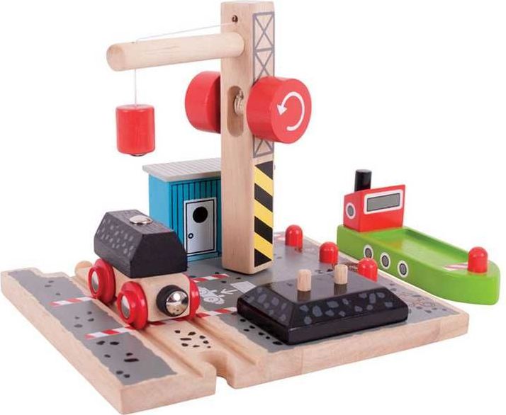 Bigjigs Rail Uhelný dok s jeřábem - obrázek 15