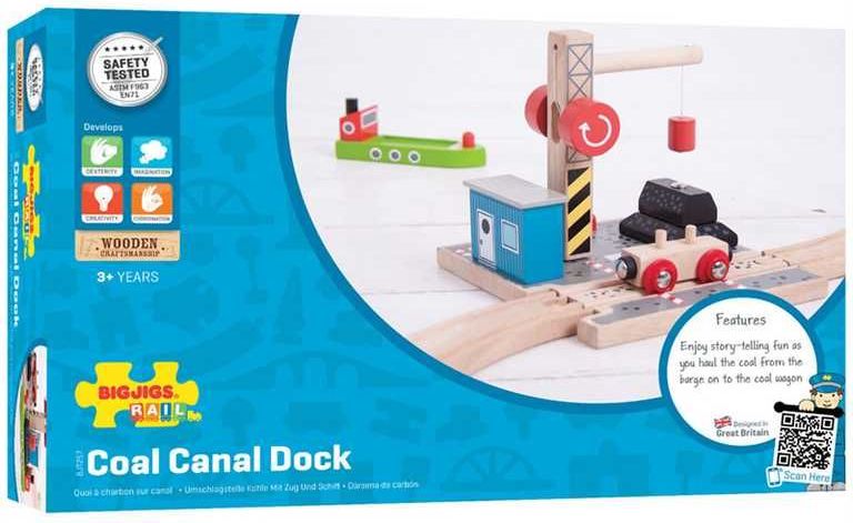 Bigjigs Rail Uhelný dok s jeřábem - obrázek 17