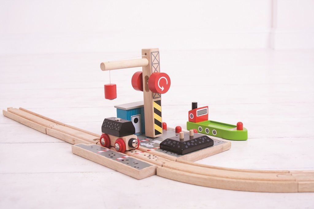 Bigjigs Rail Uhelný dok s jeřábem - obrázek 25