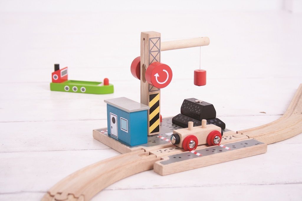 Bigjigs Rail Uhelný dok s jeřábem - obrázek 26