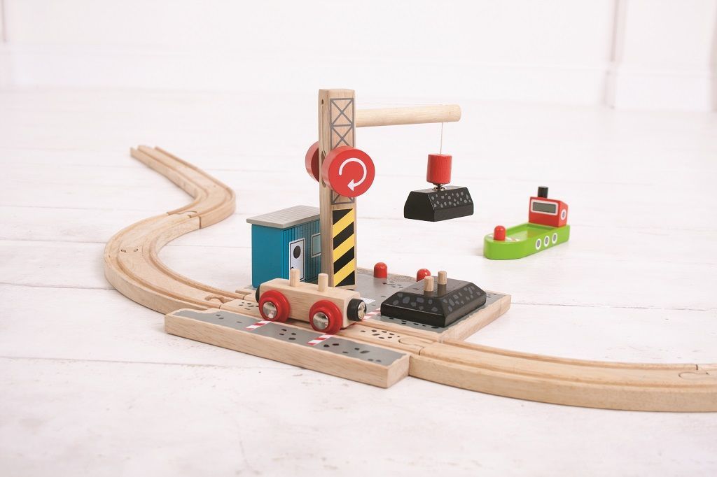 Bigjigs Rail Uhelný dok s jeřábem - obrázek 29