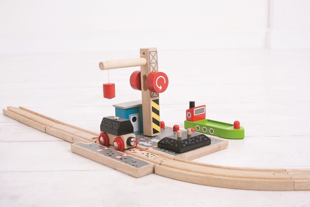 Bigjigs Rail Uhelný dok s jeřábem - obrázek 30