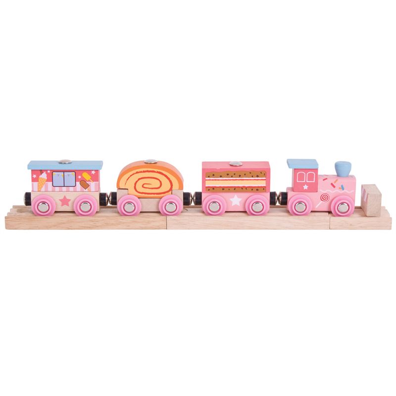 Bigjigs Rail Sladký expres + 3 koleje - obrázek 1