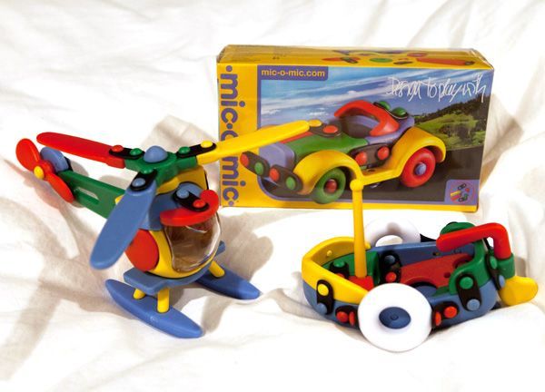 Mic-o-mic - Stavebnice - Závodní auto - obrázek 2
