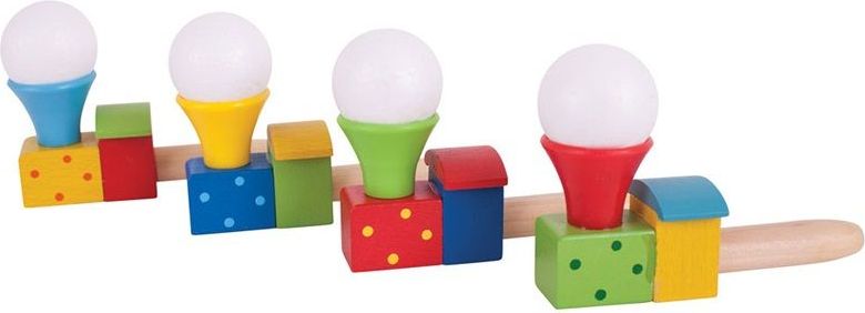 Bigjigs Toys Foukání lokomotiva s balónkem 1ks - obrázek 6