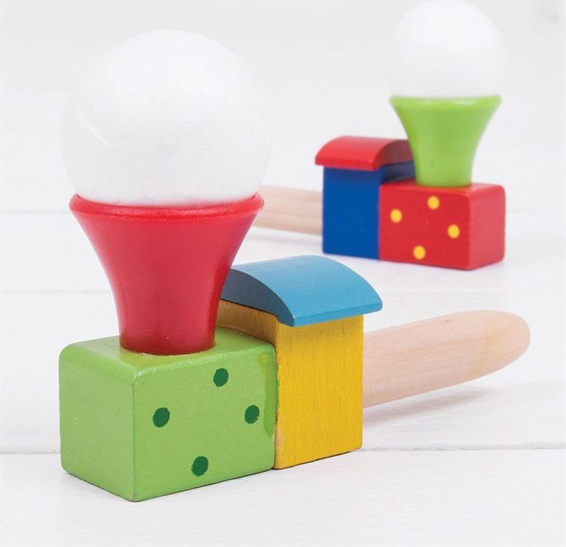 Bigjigs Toys Foukání lokomotiva s balónkem 1ks - obrázek 7