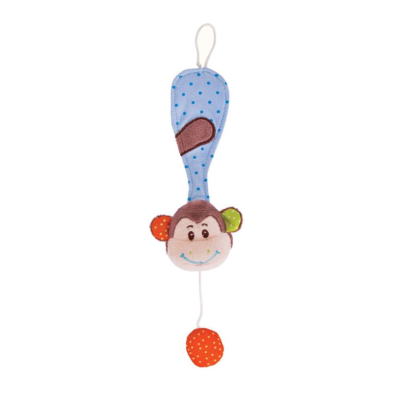 Bigjigs Toys Klips na dudlík Bigjigs Baby Opička Cheeky - obrázek 1